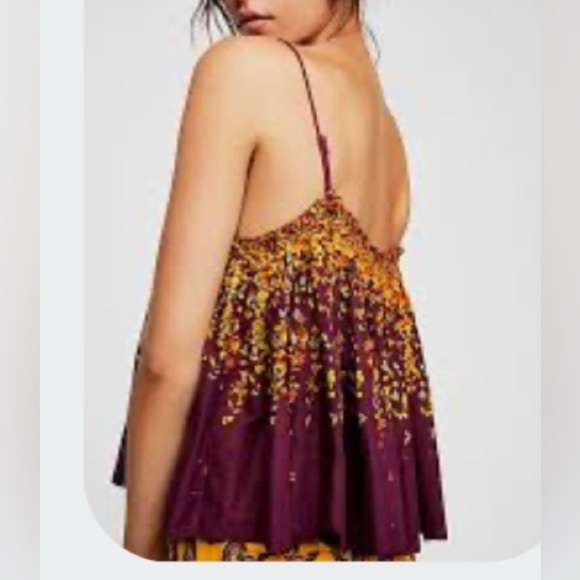 Free People‎ Top Instant Crush Camisole Crop Top sz medium - Picture 2 of 8